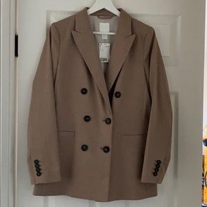 HM double botton blazer